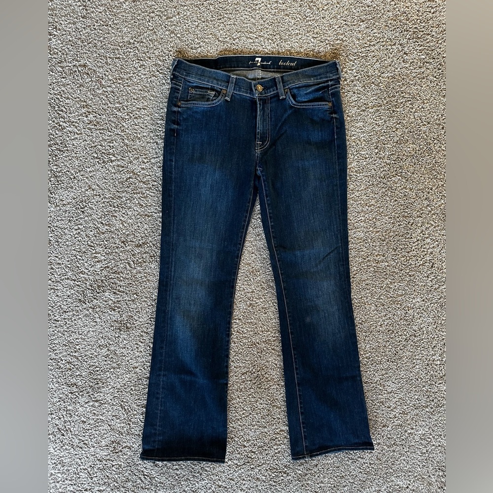 7 for all mandkind jeans bootcut size 31